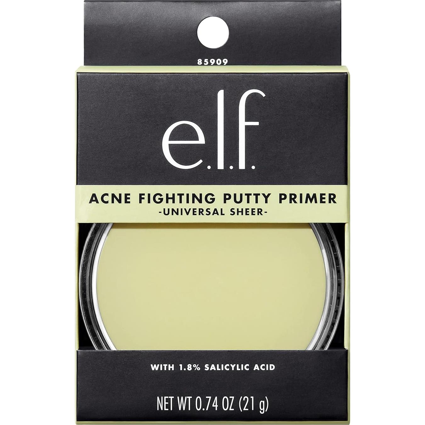 Primer Facial Antiacné e.l.f. 21g - Con Ácido Salicílico