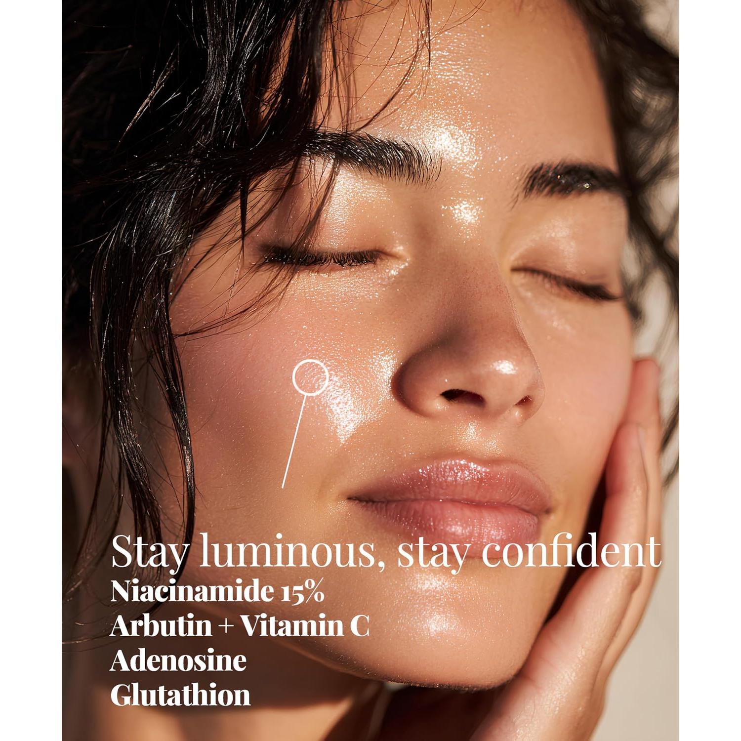 Suero de Niacinamida 15% Coreano - Vitamina C y Glutación