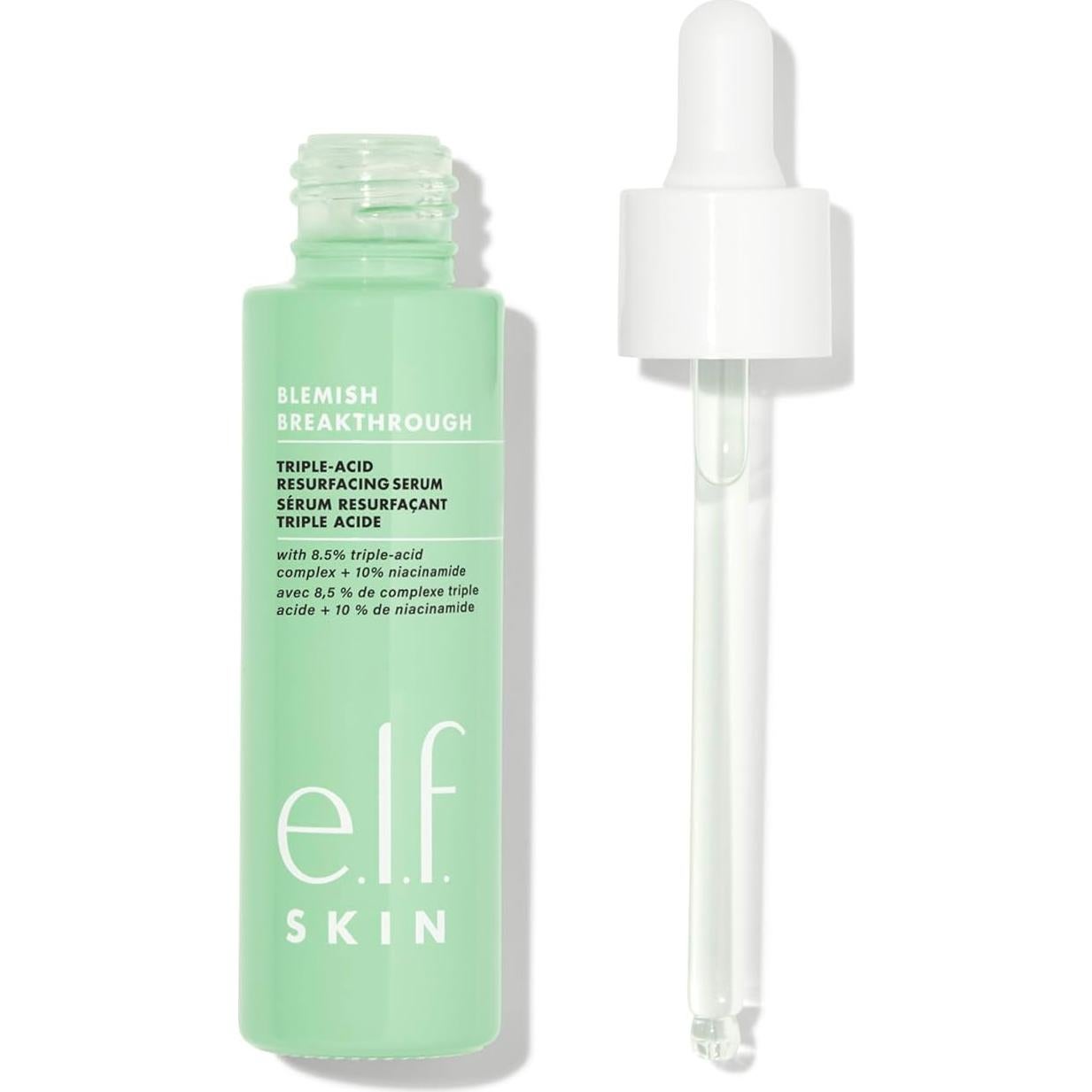 Suero Nocturno e.l.f. SKIN Triple Ácido 8.5% 108g