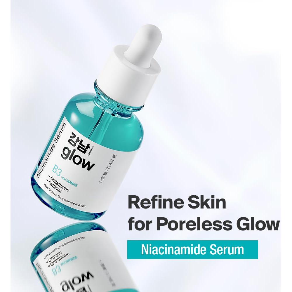 Suero Facial Niacinamida B3 GANGNAM glow 30ml - Piel Radiante