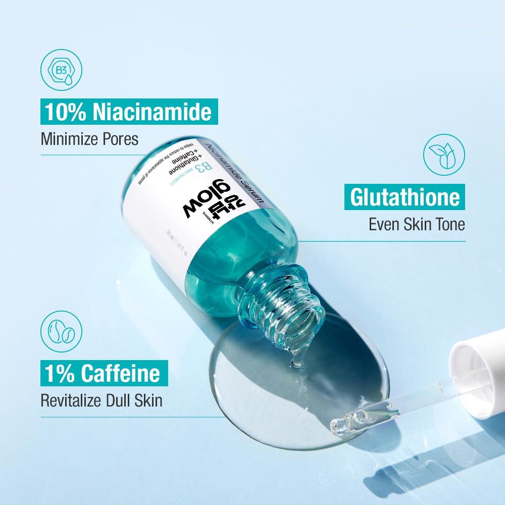 Suero Facial Niacinamida B3 GANGNAM glow 30ml - Piel Radiante