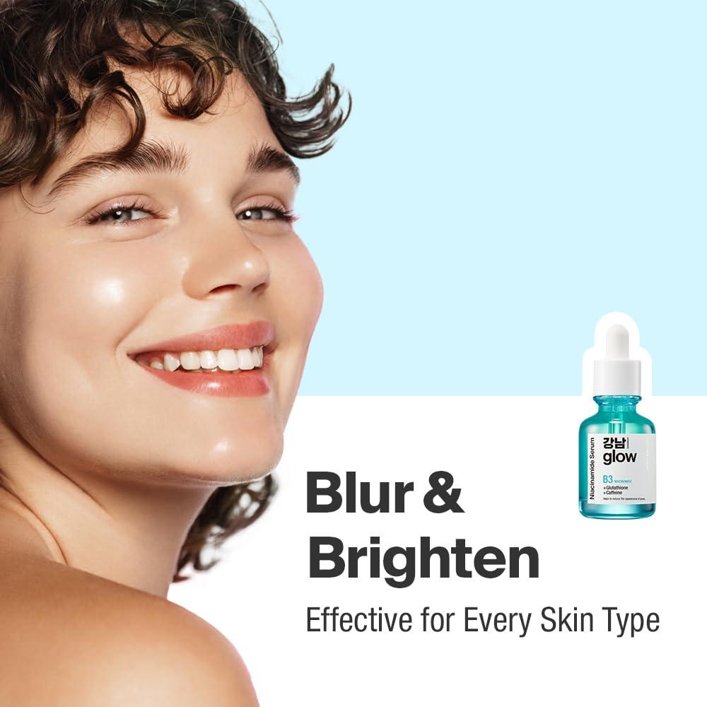 Suero Facial Niacinamida B3 GANGNAM glow 30ml - Piel Radiante