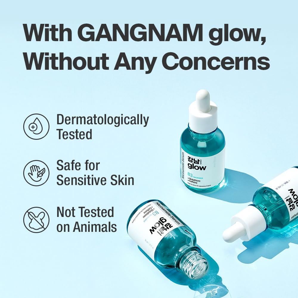 Suero Facial Niacinamida B3 GANGNAM glow 30ml - Piel Radiante