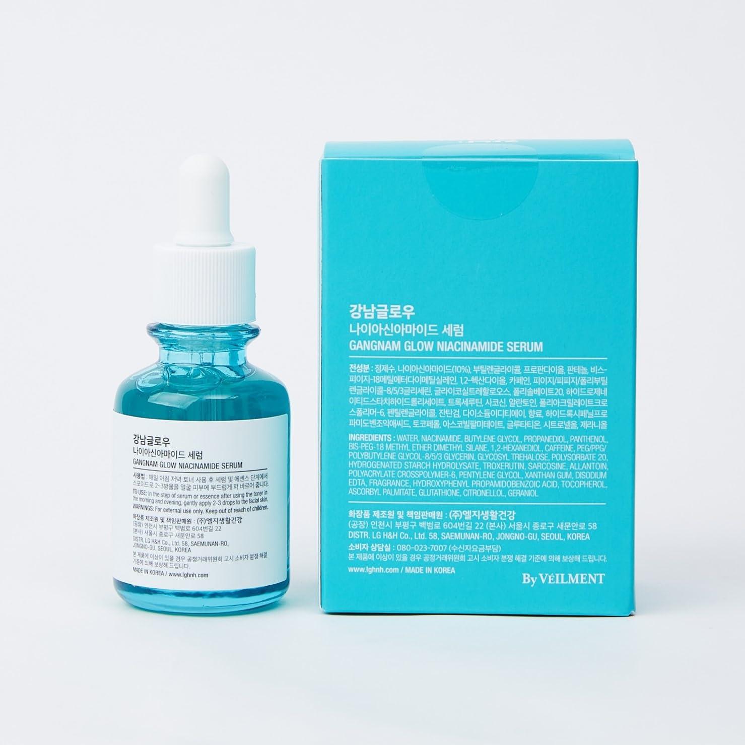 Suero Facial Niacinamida B3 GANGNAM glow 30ml - Piel Radiante