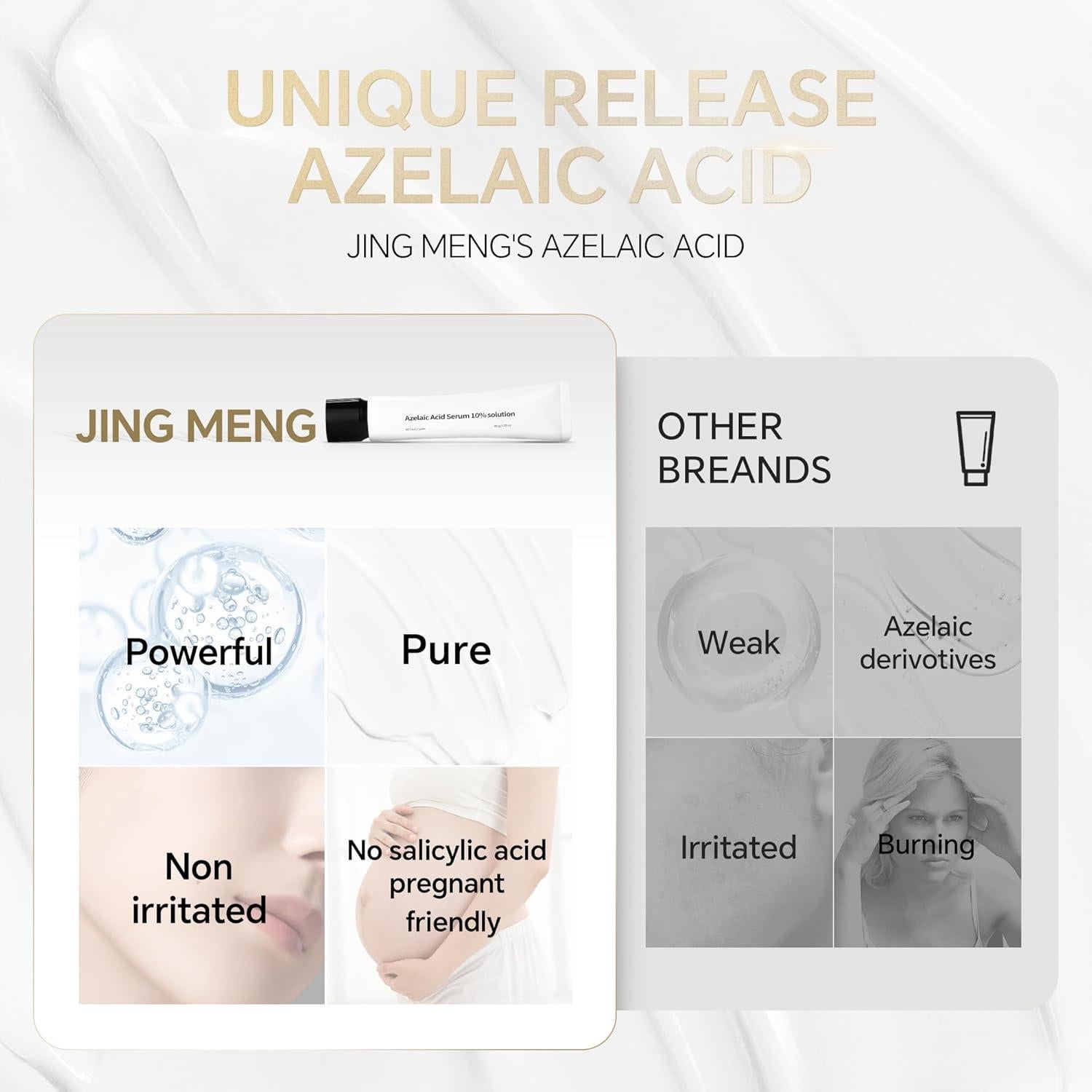 Crema de Suero de Ácido Azelaico 10% Apatock 45g - Tratamiento Acné y Rosácea