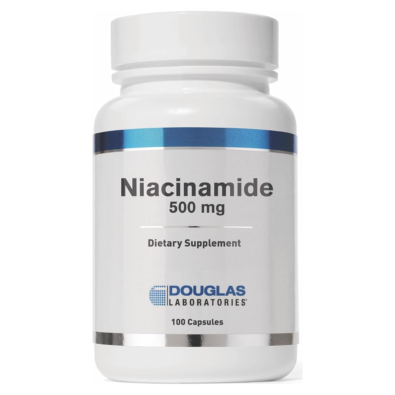 Niacinamida Douglas Laboratories 100 Cápsulas - Vitamina B3
