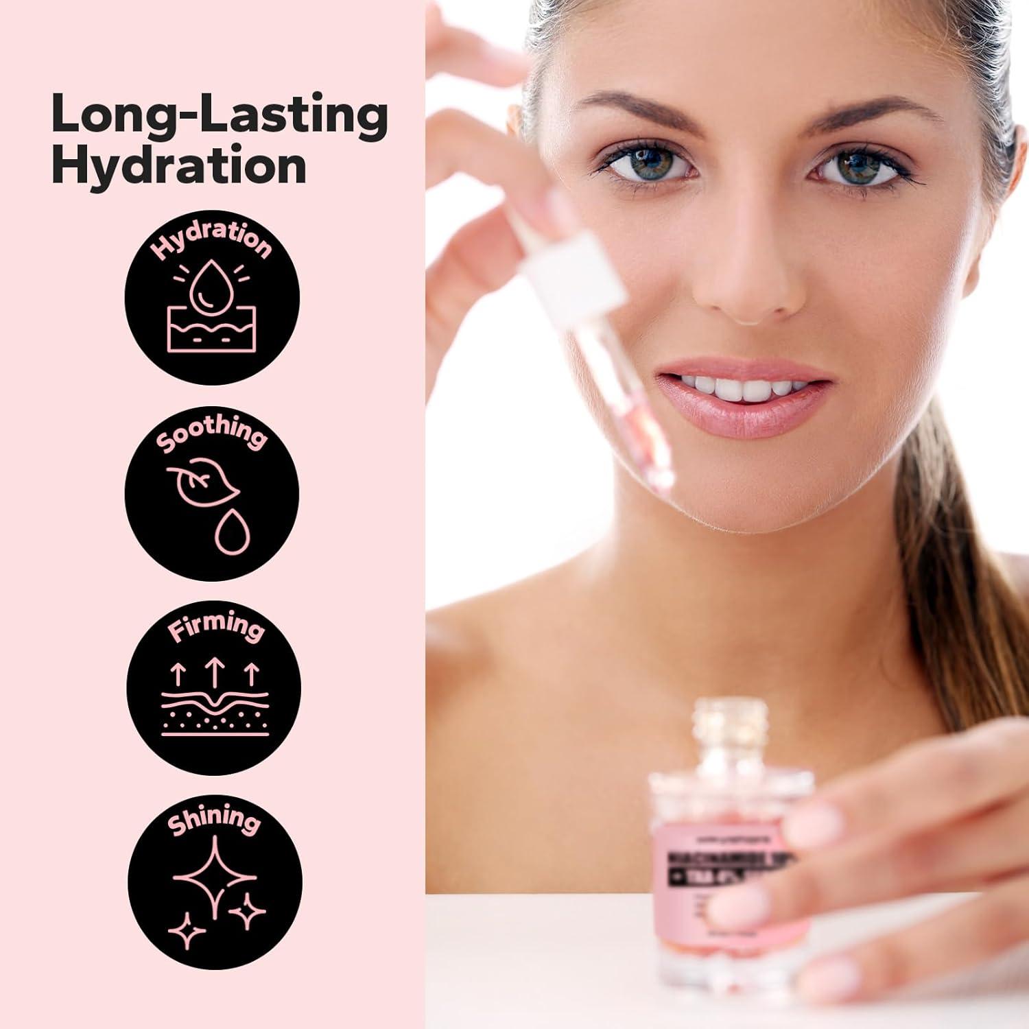 Suero Facial SilkyShark 30 ml - 10% Niacinamida + 4% TXA