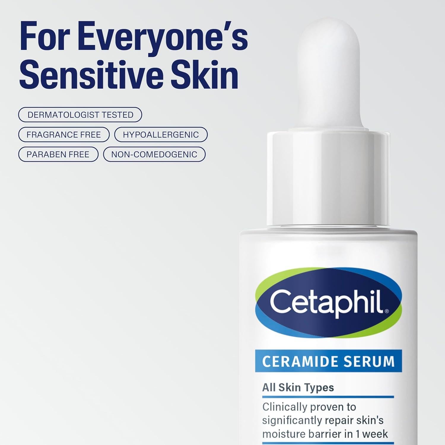 Suero de Ceramida Cetaphil 29.57ml para Piel Sensible