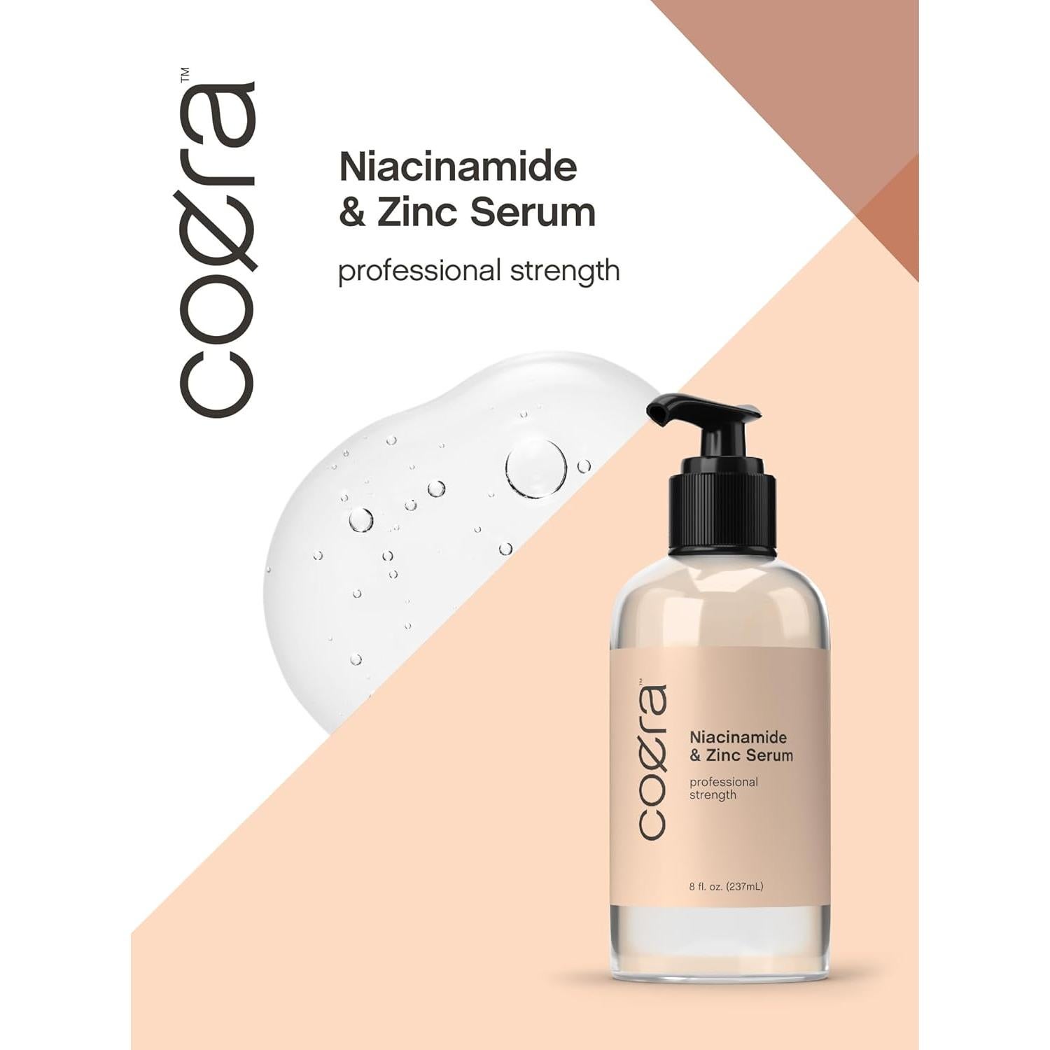 Suero Hidratante Coera Niacinamida y Zinc 236 ml