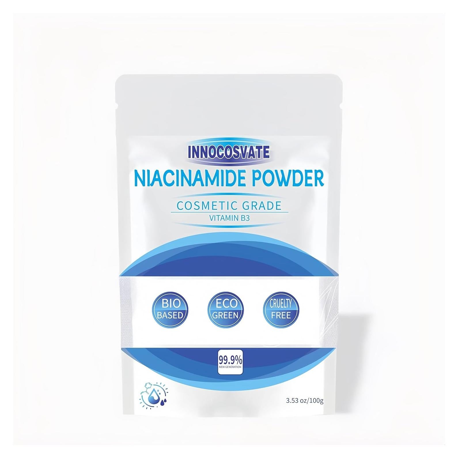 Polvo de Niacinamida Pura 99.9% INNOCOSVATE 108g - Cuidado Piel