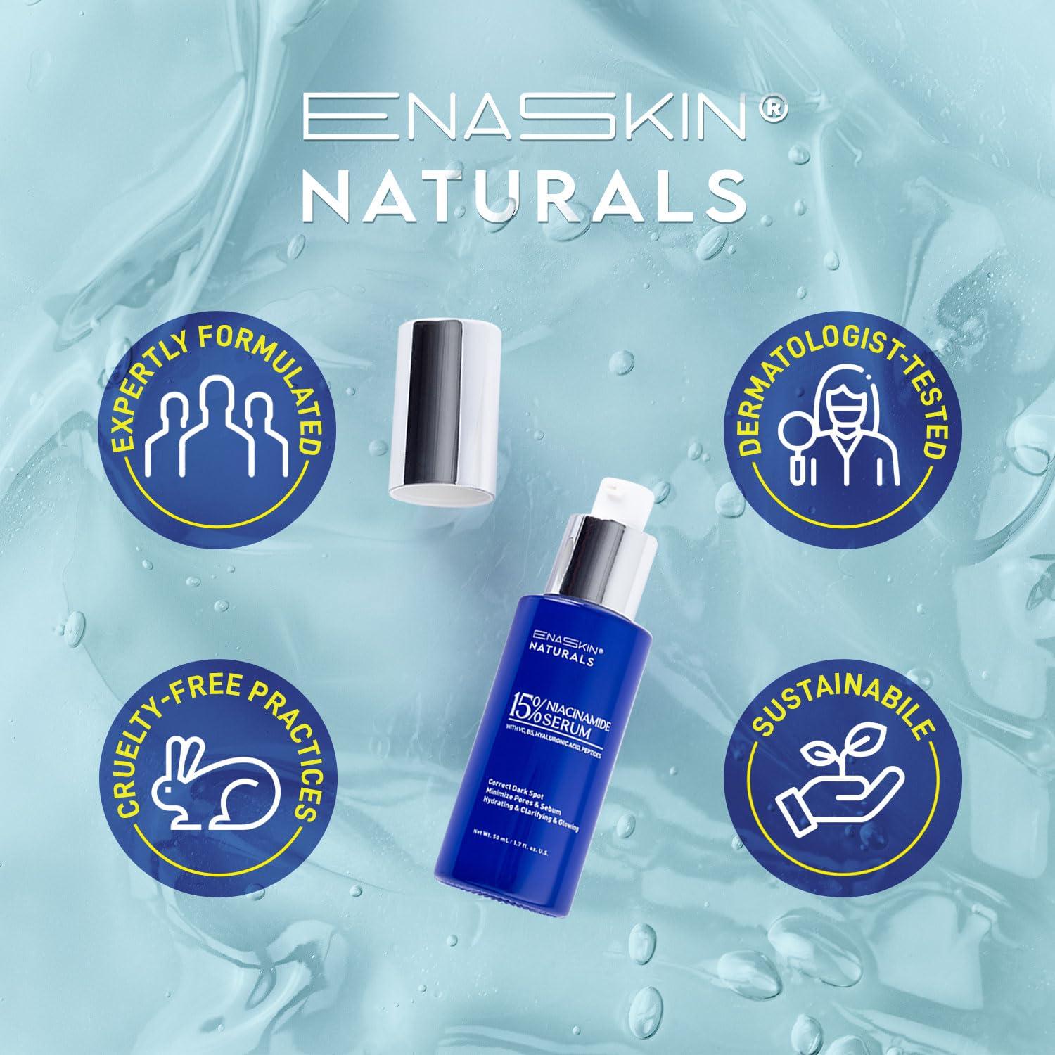 Suero de Niacinamida 15% Enaskin Naturals 50 ml - Iluminador y Control de Aceite