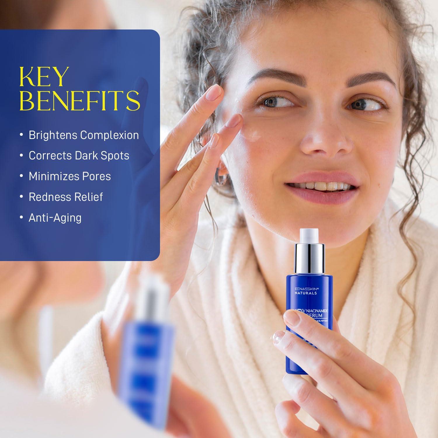 Suero de Niacinamida 15% Enaskin Naturals 50 ml - Iluminador y Control de Aceite