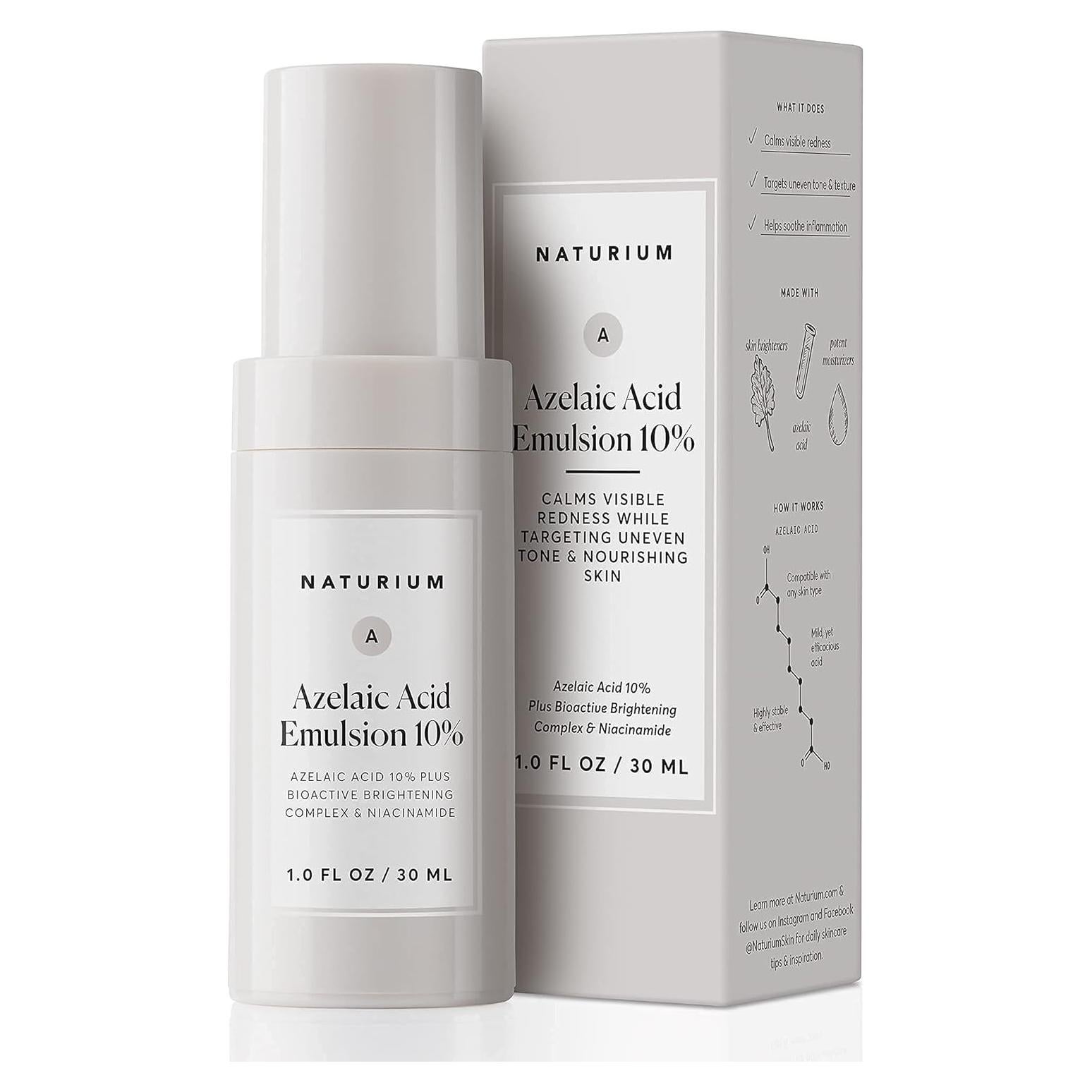 Emulsión Ácido Azelaico 10% Naturium 28.35 g Cuidado Piel