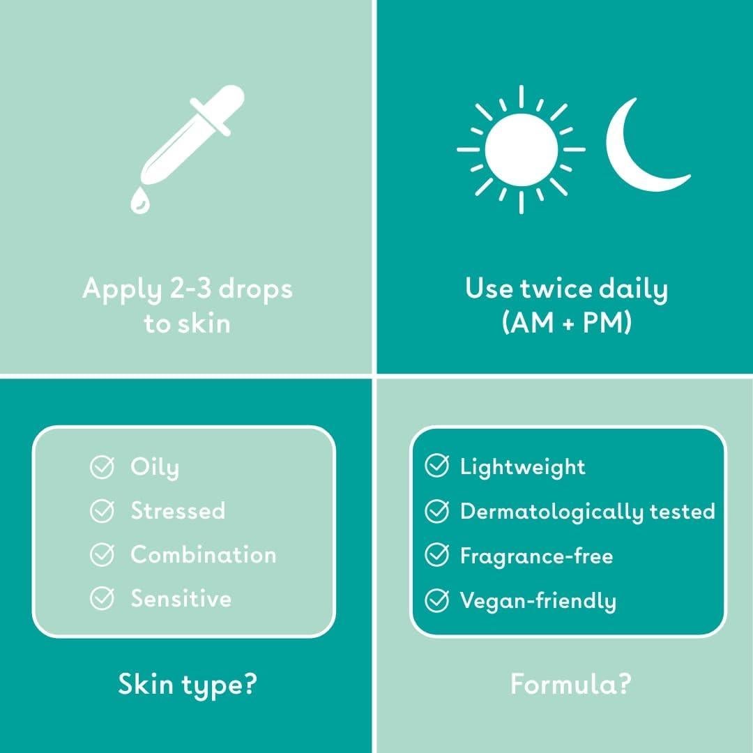 Suero de Niacinamida Q+A 30ml - Cuidado Facial Hidratante