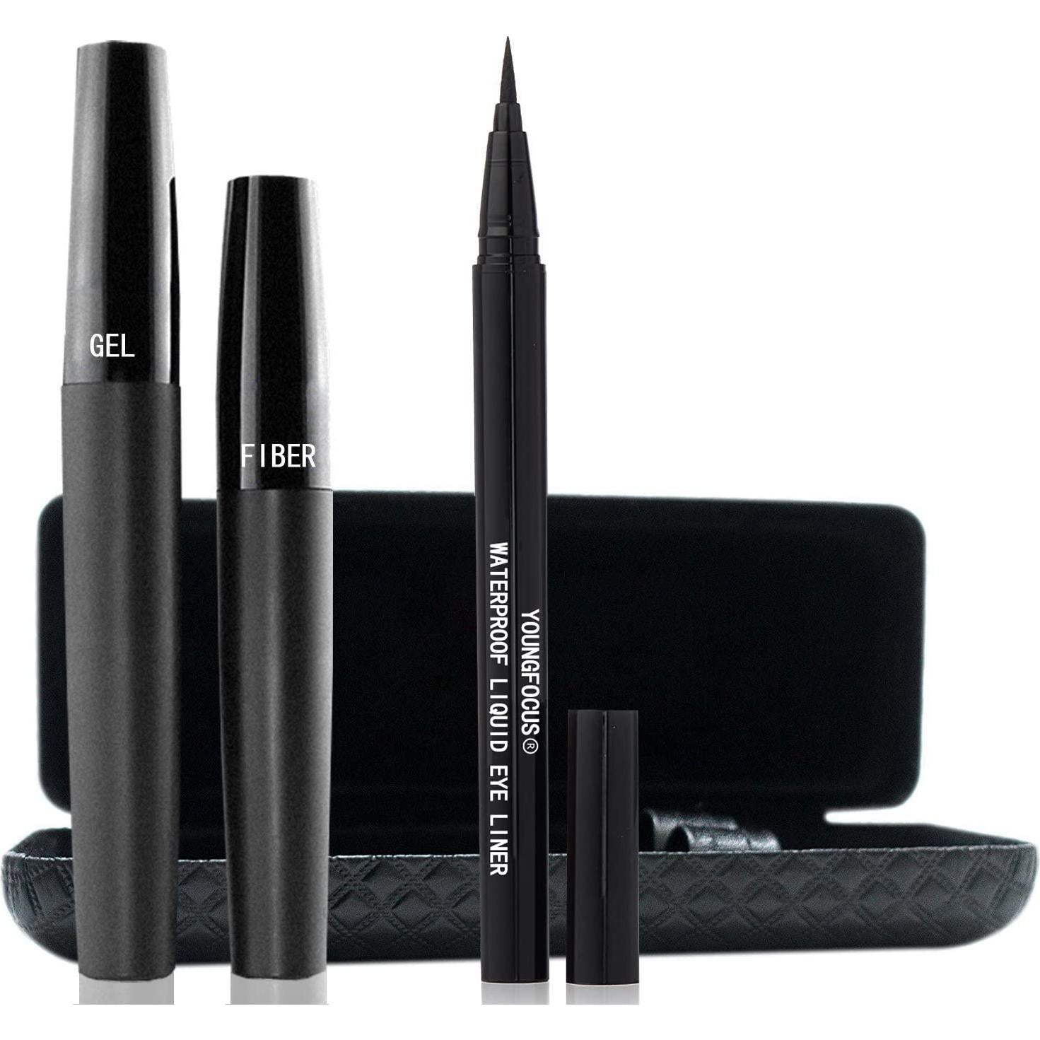 Máscara de Pestañas 3D Youngfocus, Alargadora y Voluminizadora