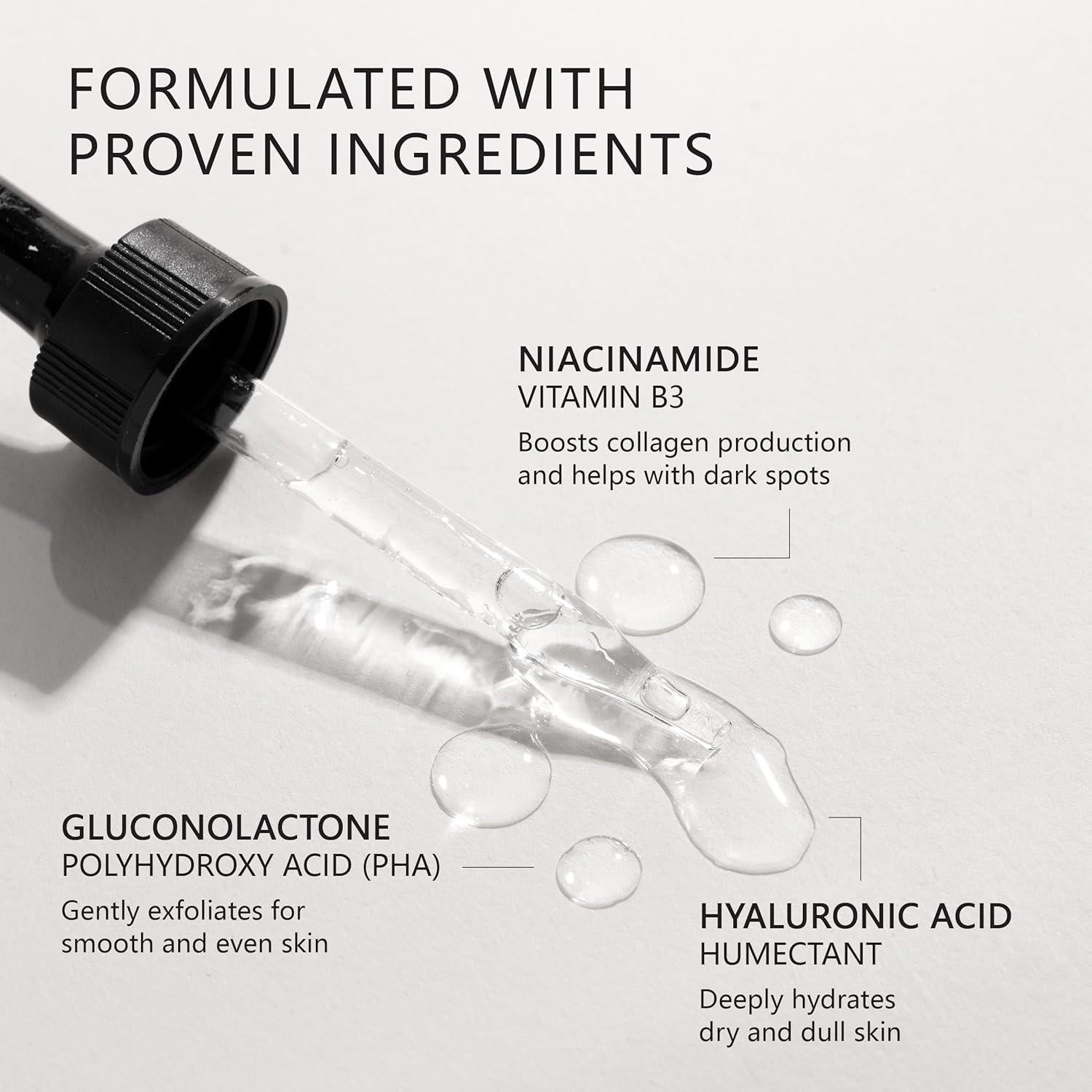 Suero de Niacinamida 10% Asterwood 29.57 ml - Hidratante Antienvejecimiento