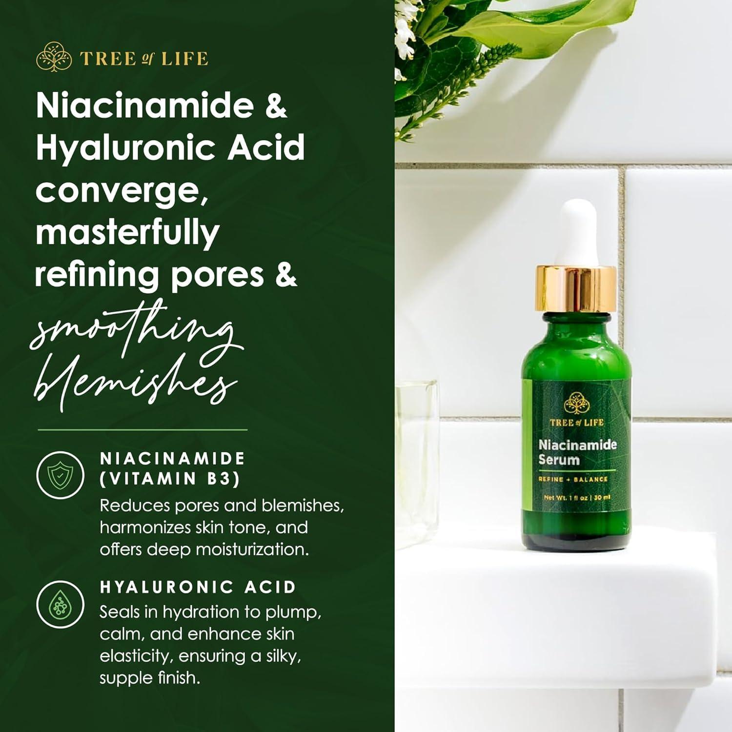 Suero de Niacinamida Tree of Life 59.15 ml - Hidratante Facial