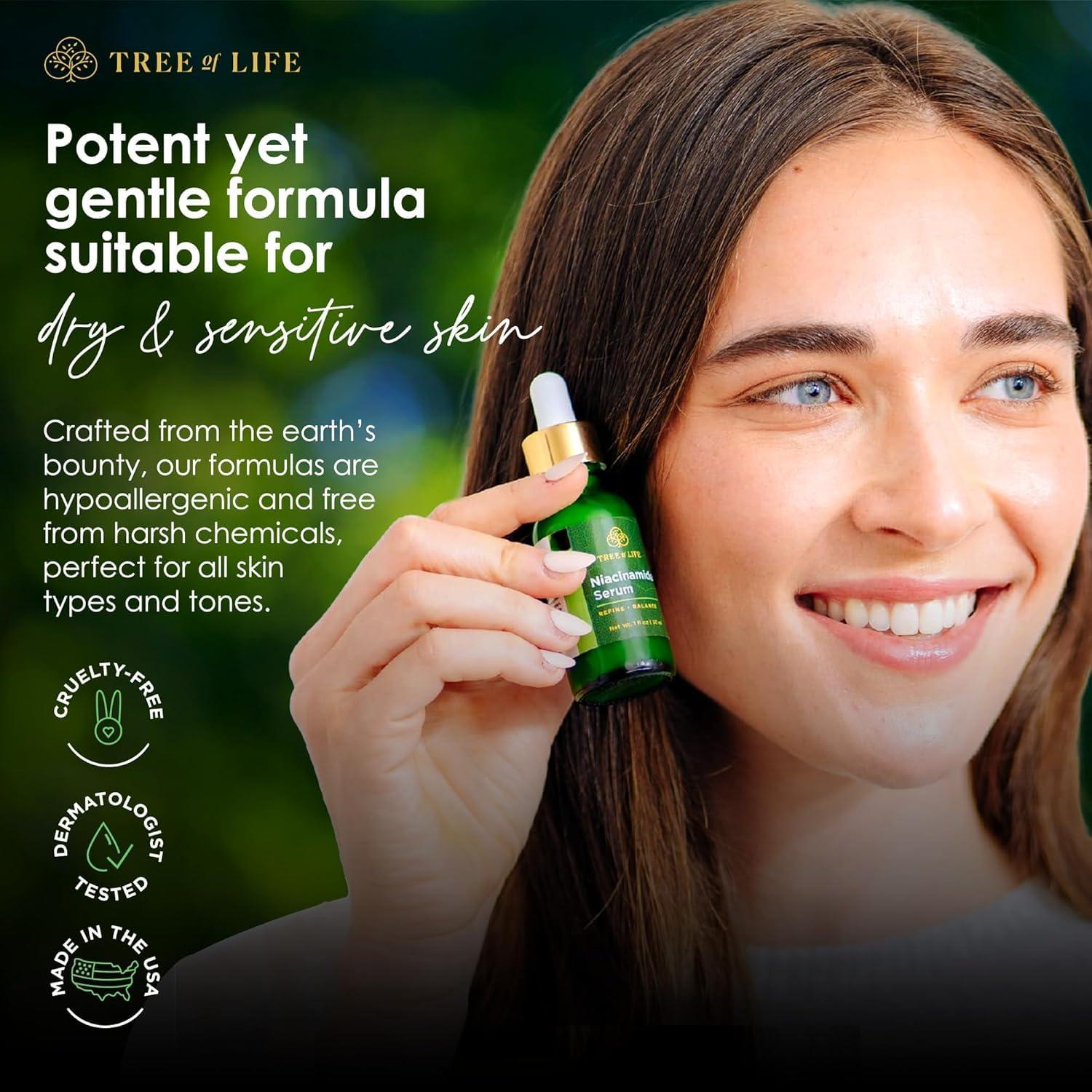 Suero de Niacinamida Tree of Life 59.15 ml - Hidratante Facial