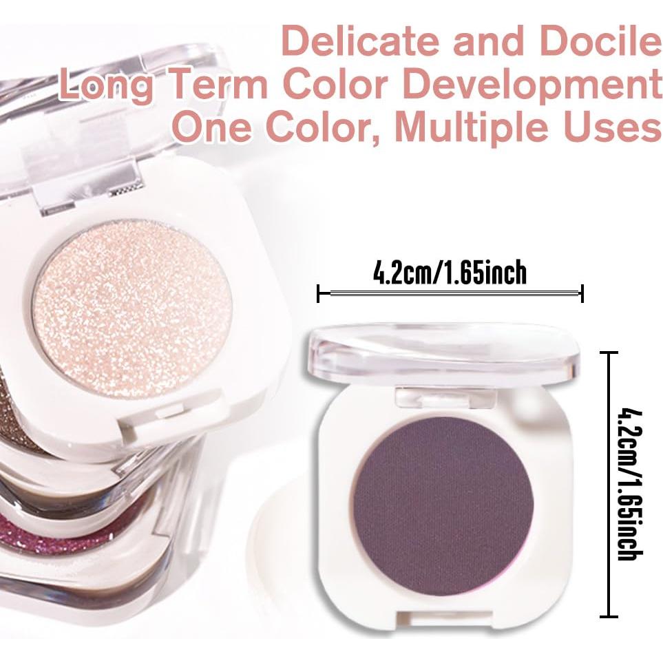 Sombra de Ojos Mate Berenjena QIDSTERS 1.42g Vegana