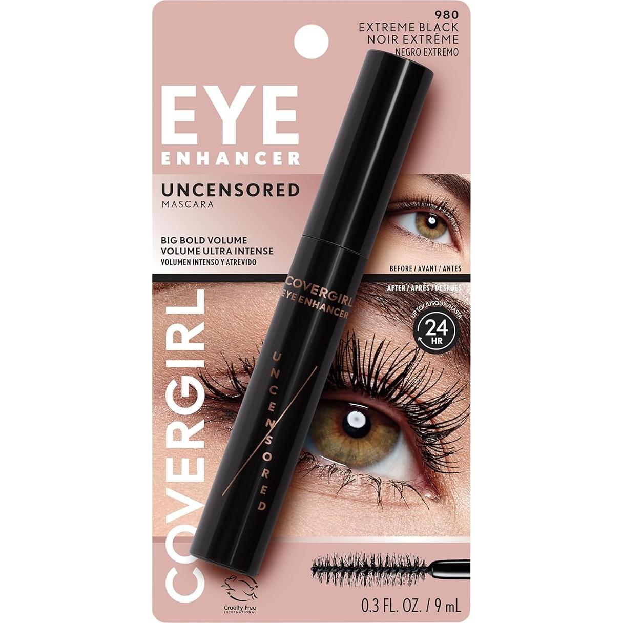 COVERGIRL Exhibitionist Uncensored Máscara Volumen 8.8 ml