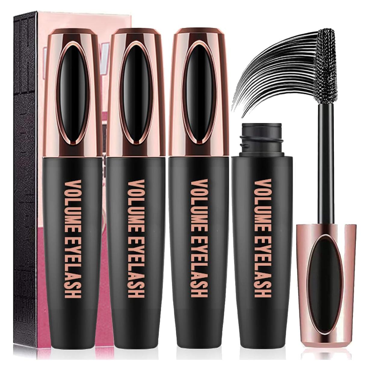 Máscara de Pestañas 4D Yasovigi - Volumen y Longitud - Hipoalergénica