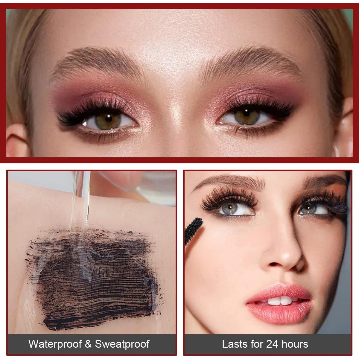 Máscara de Pestañas 4D Yasovigi - Volumen y Longitud - Hipoalergénica