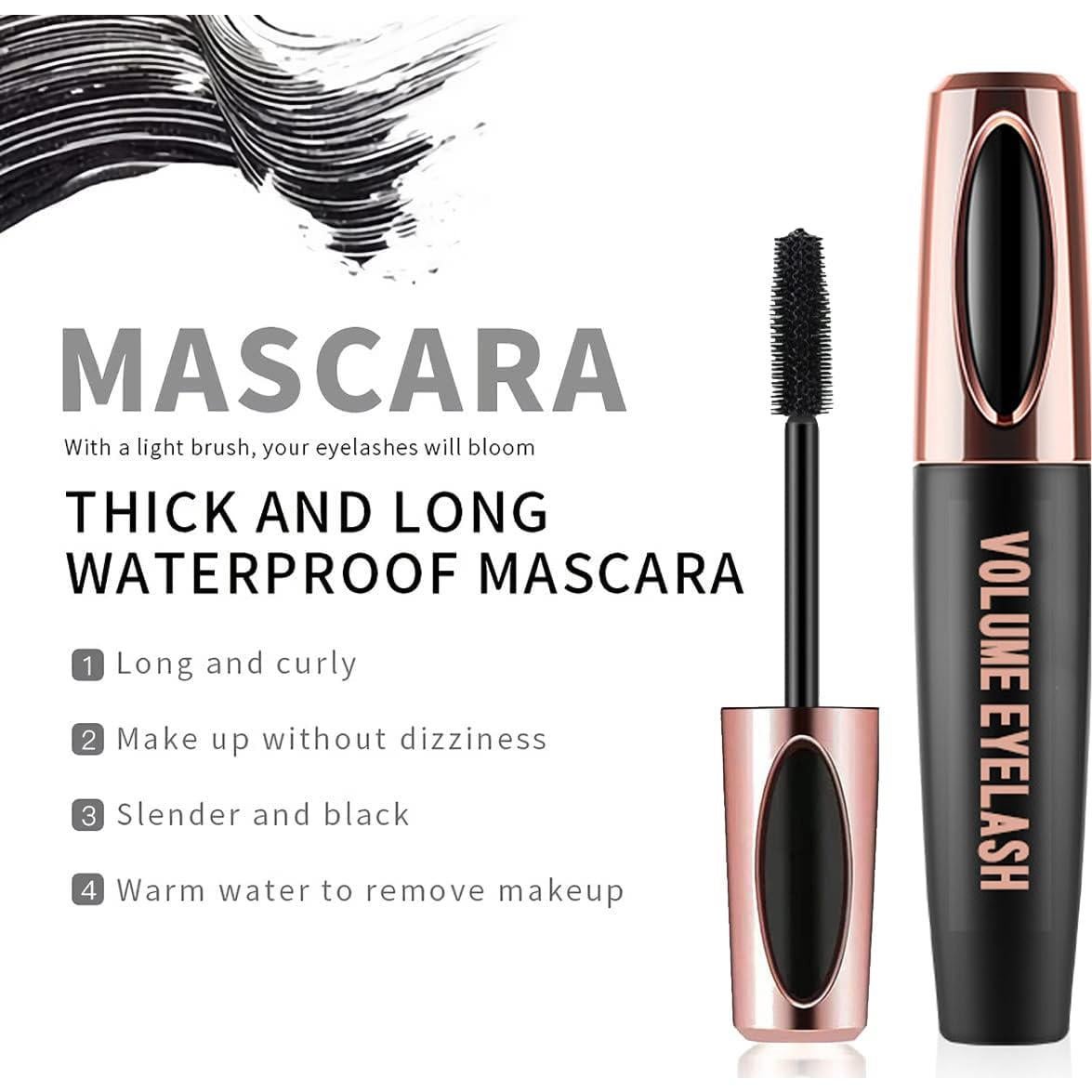 Máscara de Pestañas 4D Yasovigi - Volumen y Longitud - Hipoalergénica