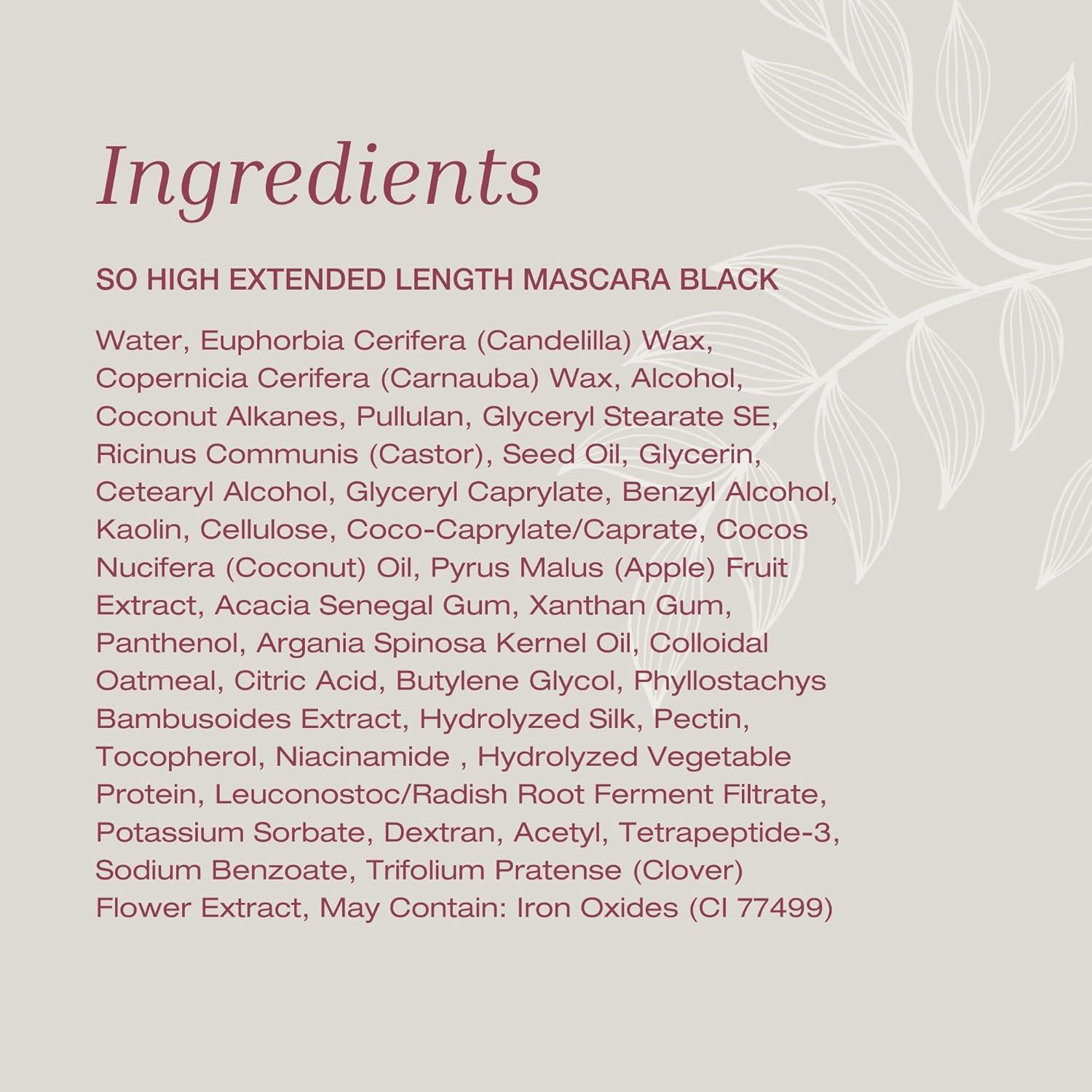 Máscara Alargadora So High Negra 8.79 ml - BWX Brands