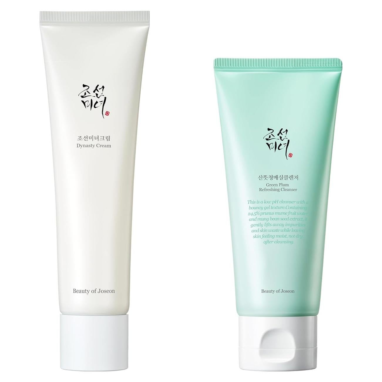 Crema Hidratante Dinastía Joseon 50ml + Gel Limpiador 150ml