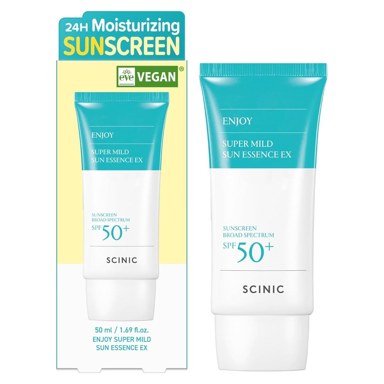 Protector Solar SCINIC SPF 50+ 50ml | Hidratante Ligero y Rápida Absorción