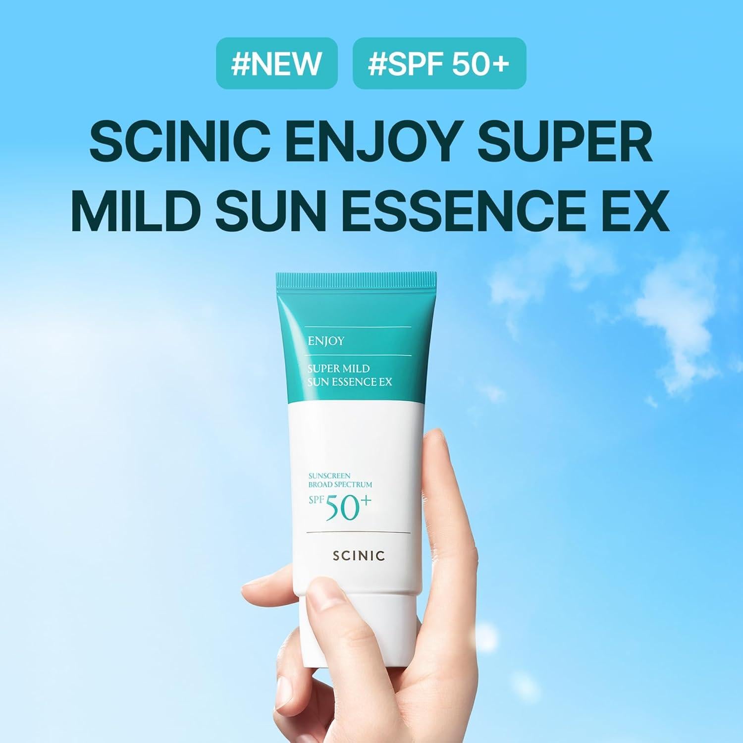 Protector Solar SCINIC SPF 50+ 50ml | Hidratante Ligero y Rápida Absorción