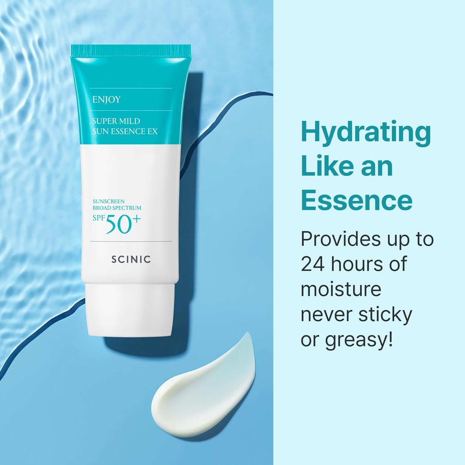 Protector Solar SCINIC SPF 50+ 50ml | Hidratante Ligero y Rápida Absorción