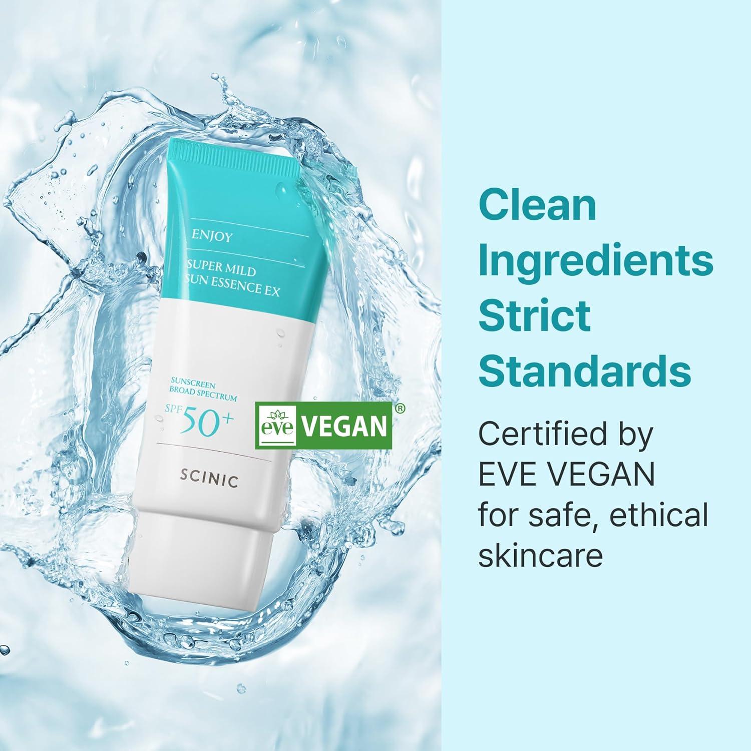 Protector Solar SCINIC SPF 50+ 50ml | Hidratante Ligero y Rápida Absorción