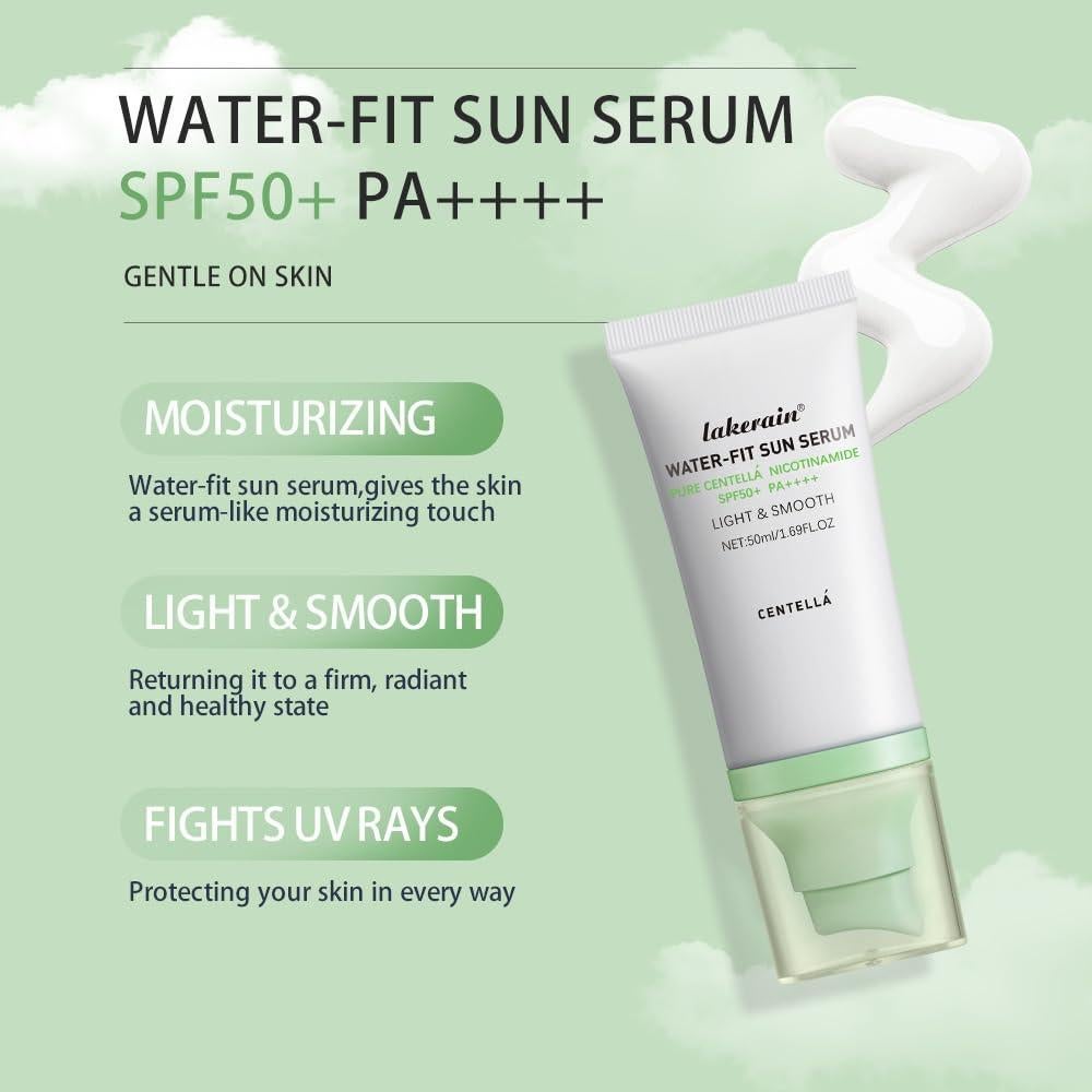 Protector Solar SPF50+ JISKG Centella 2 Pcs Hidratante