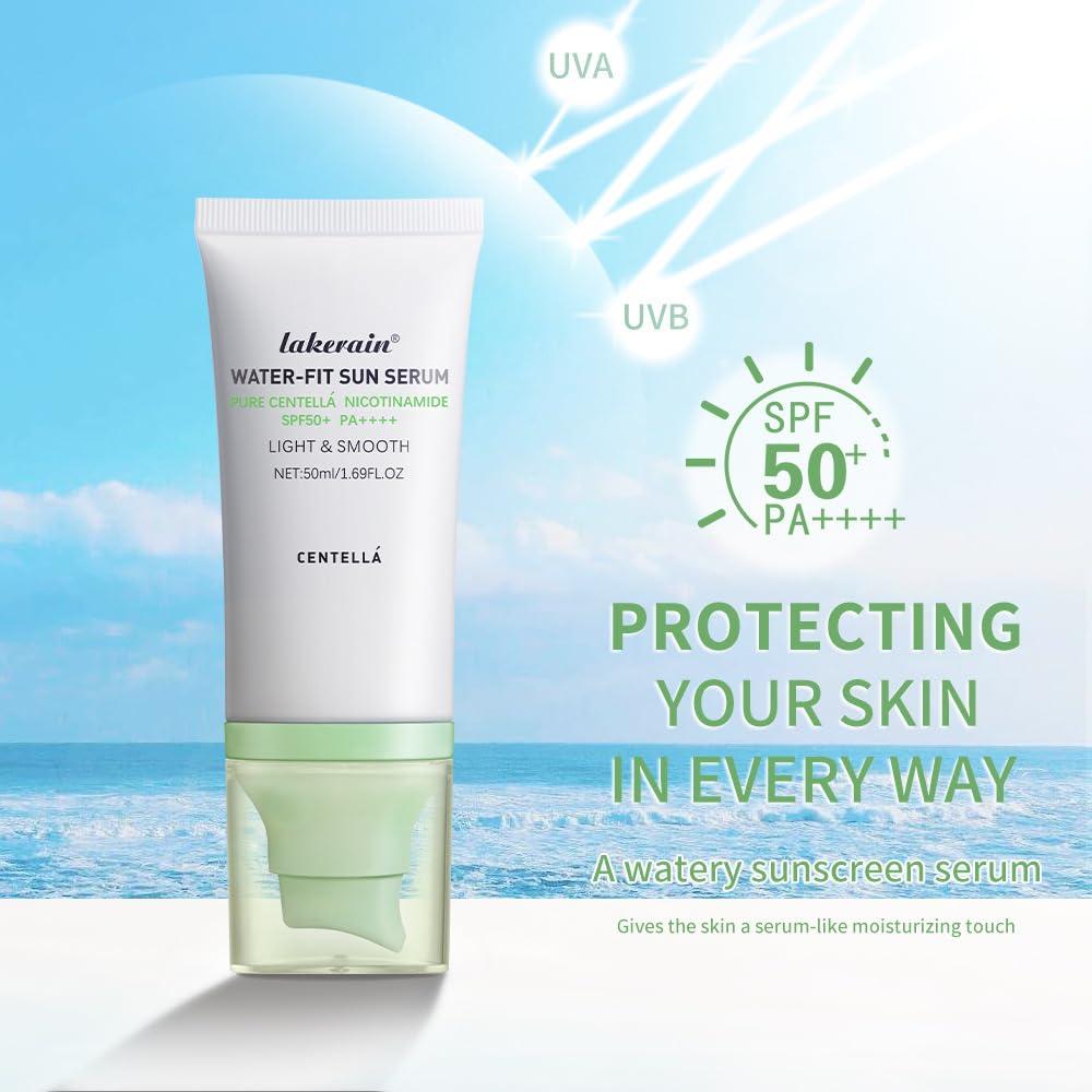 Protector Solar SPF50+ JISKG Centella 2 Pcs Hidratante