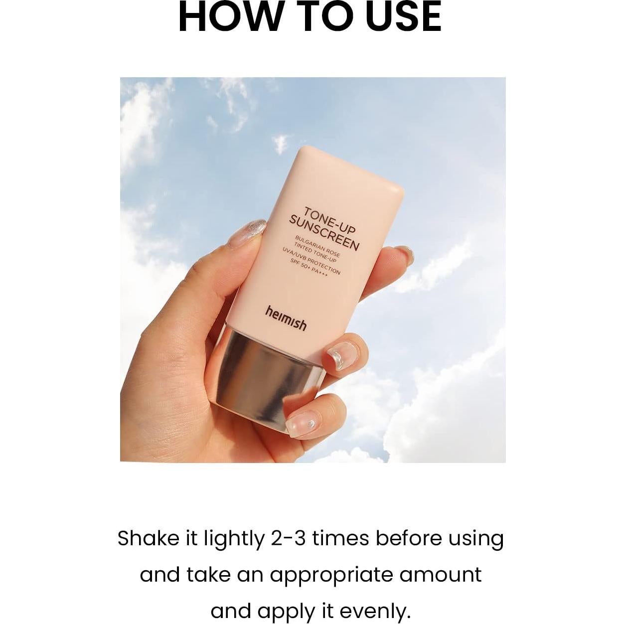 Crema Solar Tintada Heimish SPF 50+ PA+++ 30ml - Hidratante