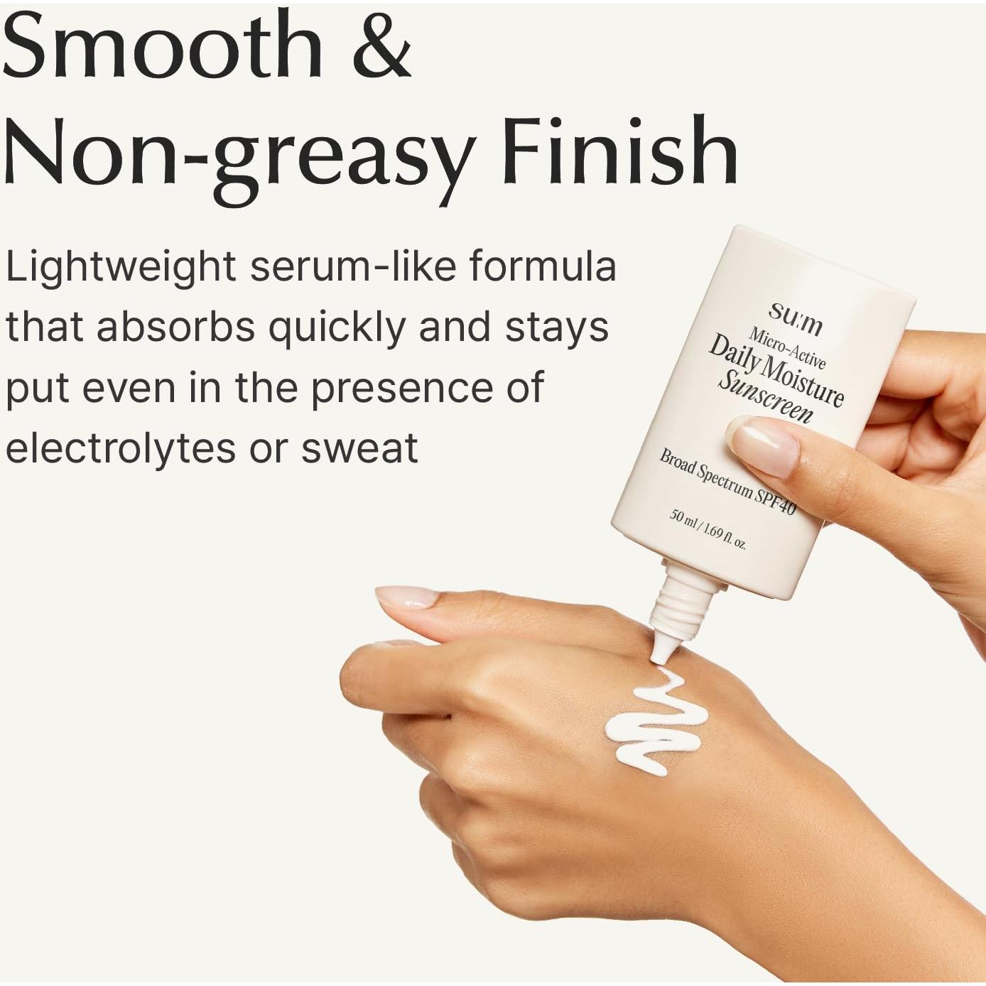 Protector Solar SU:M Micro-Active SPF 40 49.6 ml - Hidratante