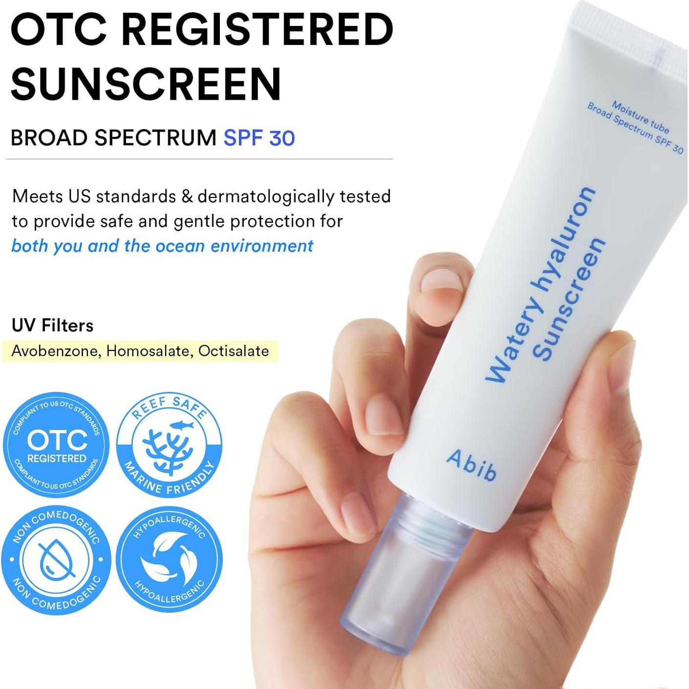 Protector Solar Hidratante Abib SPF 30 50ml Sin Marca Blanca