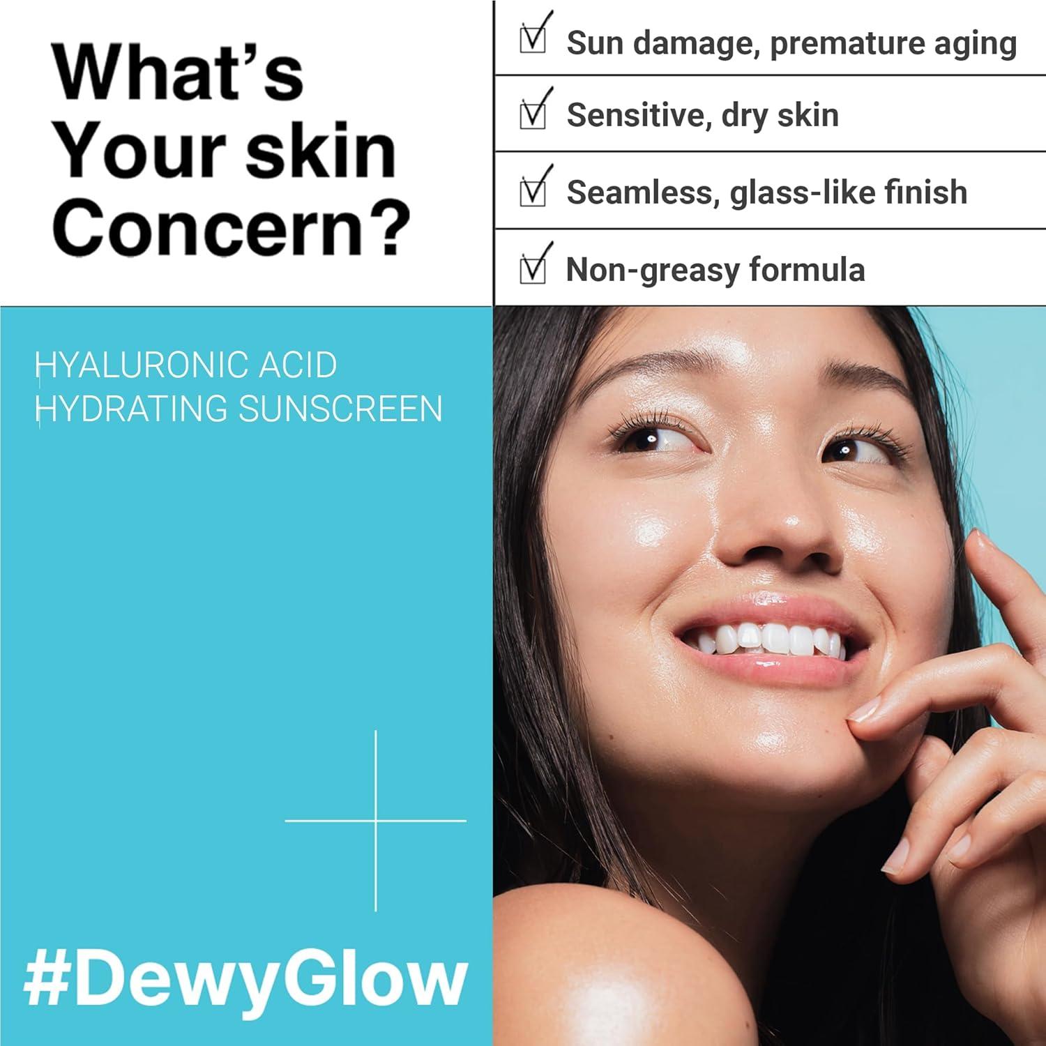 Protector Solar Hidratante Heimish Ácido Hialurónico SPF 50 50ml