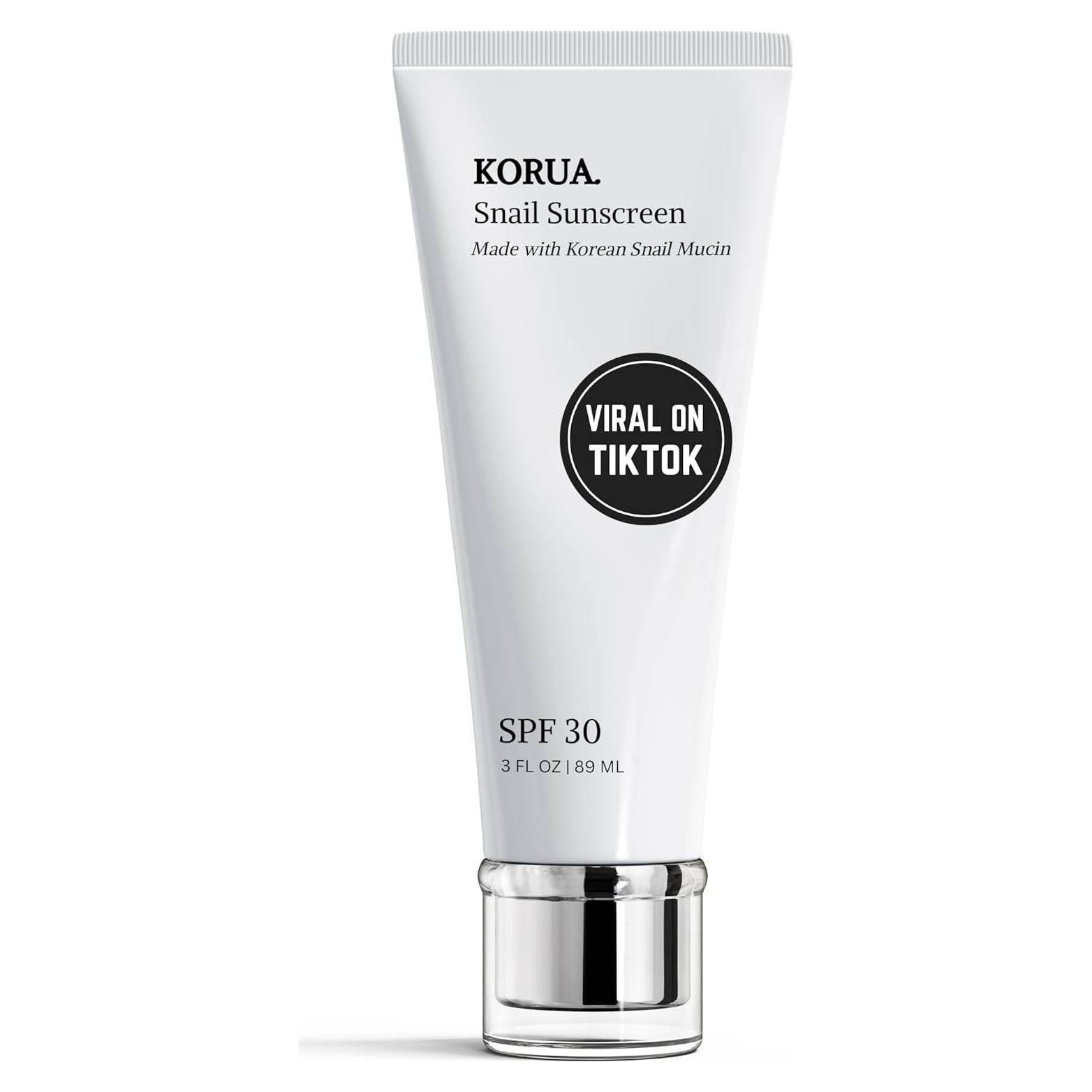 Protector Solar Natural SPF 30 Korua con Mucina de Caracol