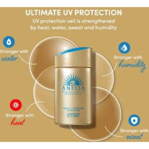 Protector Solar ANESSA Leche SPF50+ PA++++ 60ml