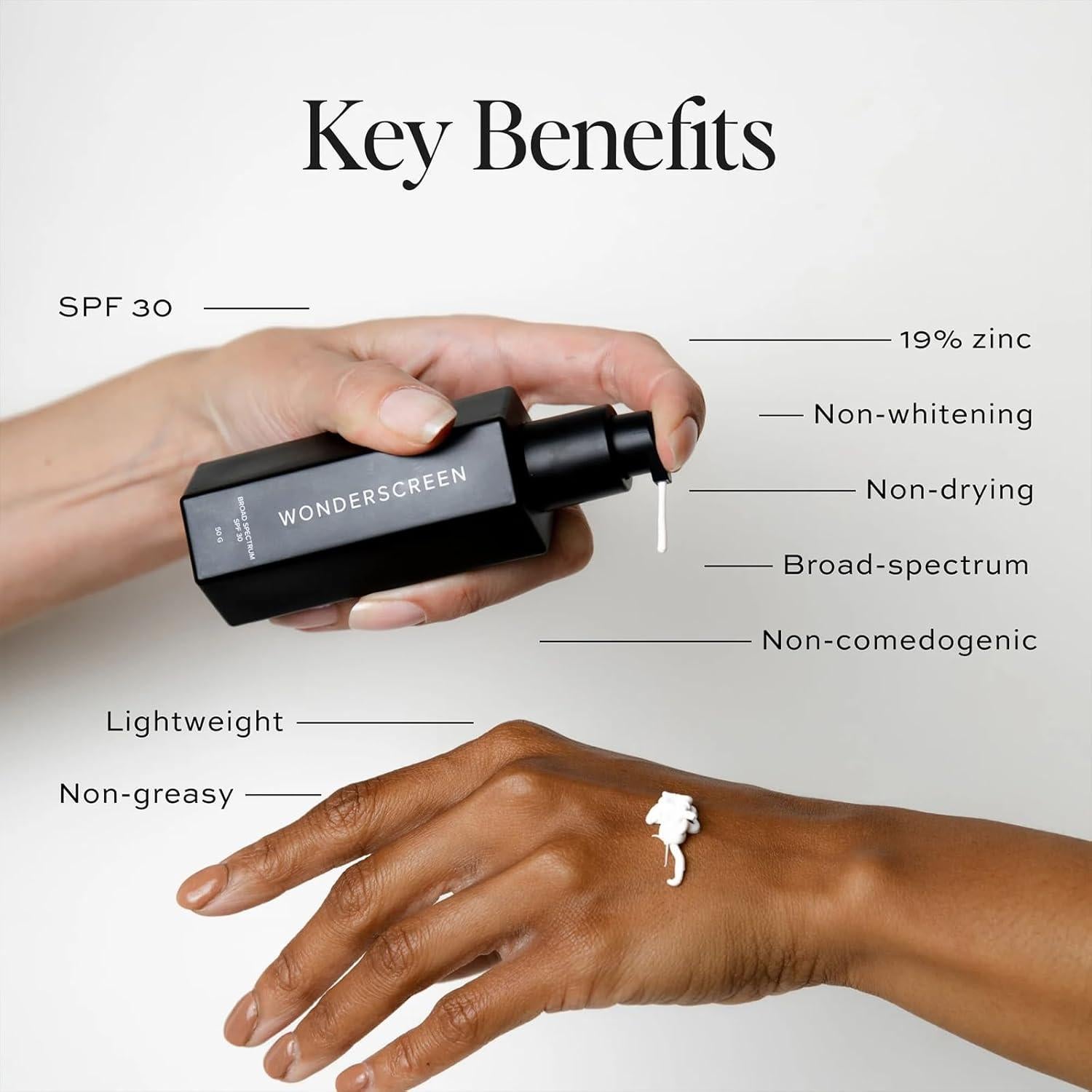 Protector Solar Mineral DIME Wonderscreen SPF 30 - 50g