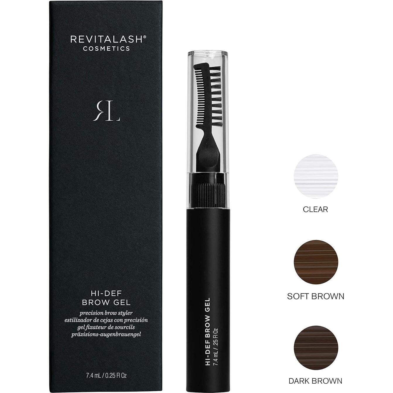 Gel para Cejas RevitaLash Hi-Def Hipoalergénico 7.39 ml