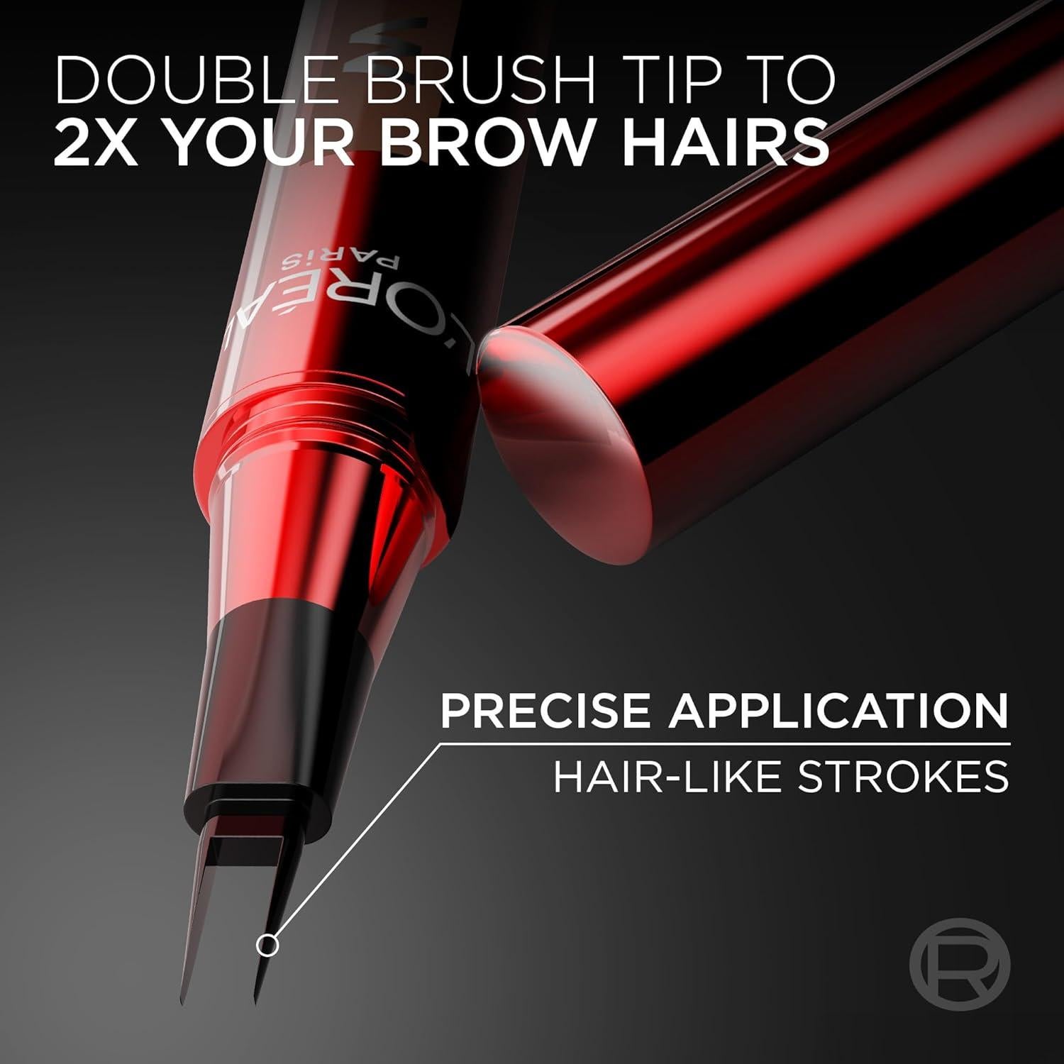 Lápiz de Cejas L'Oreal Paris Faux Brow Castaño 1.18 ml