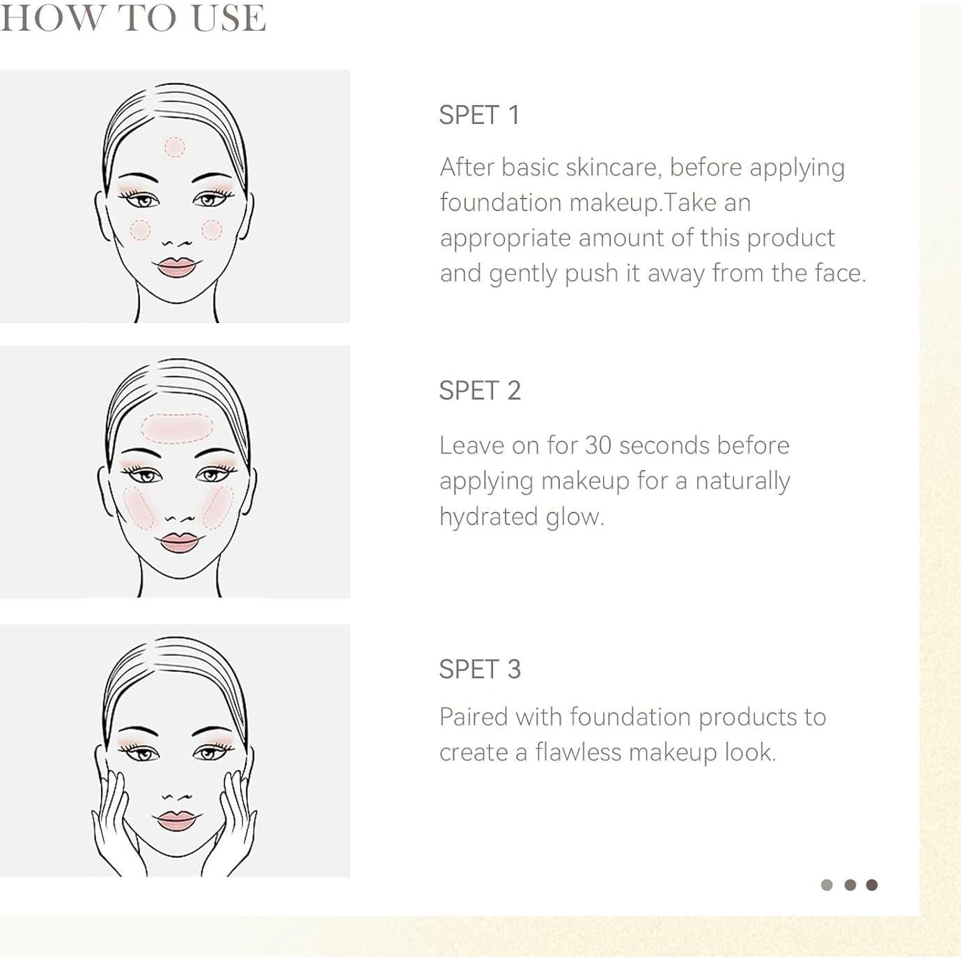 Primer Hidratante Facial Larga Duración Primer Power-Grip Rosa