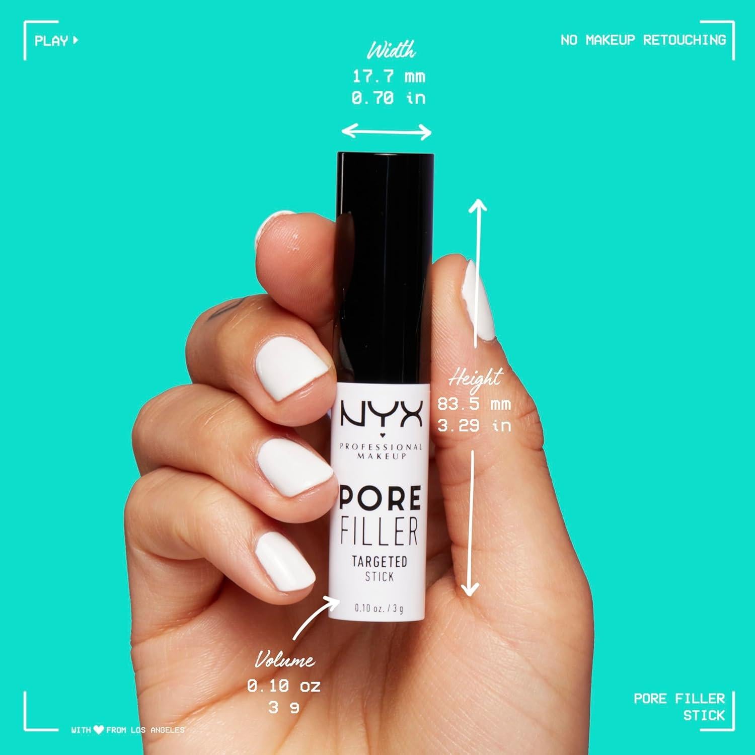 Rellenador de Poros Stick Primer NYX 2.96 ml - Difuminador