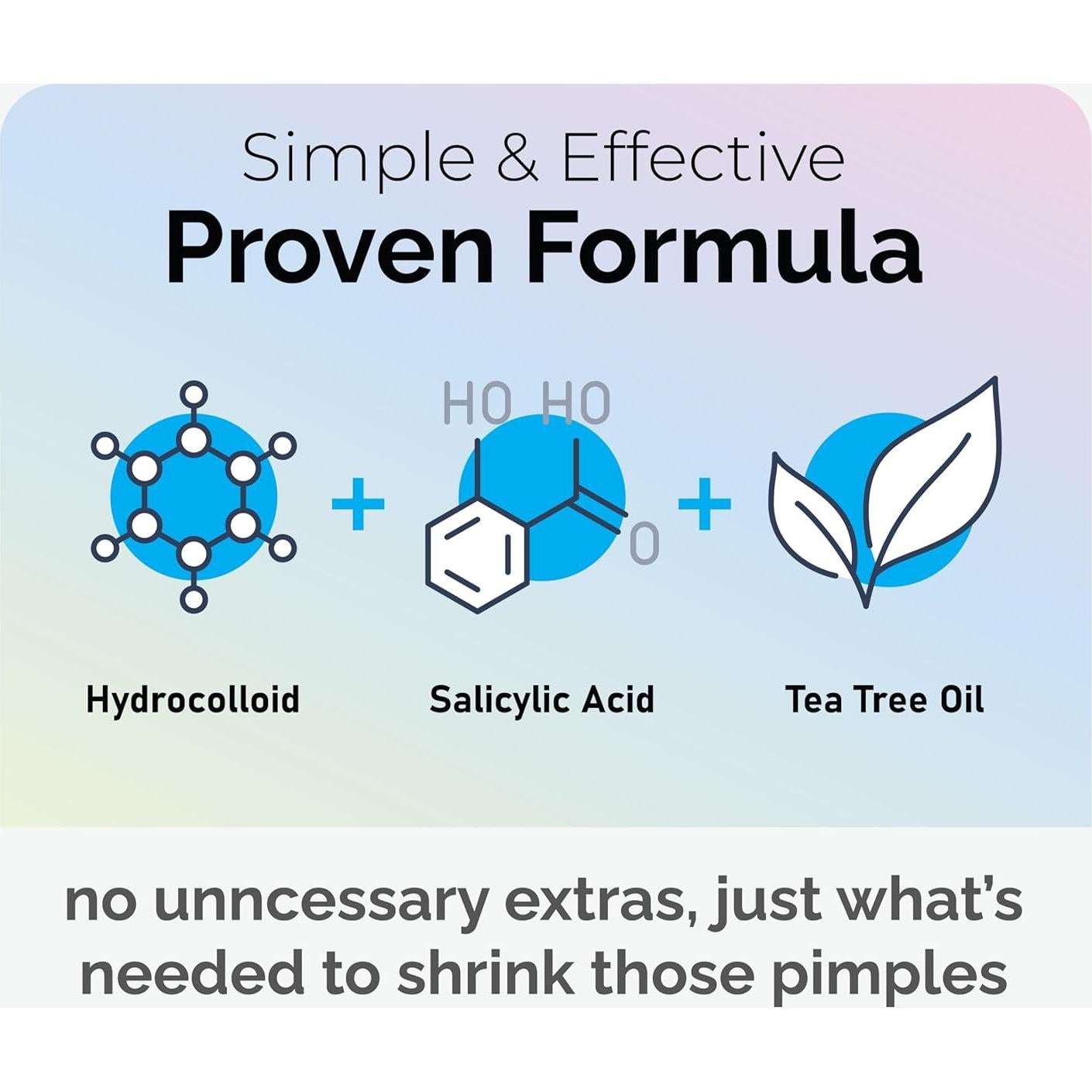 Parches para Granos de Acné Dermadot - Hidrocoloides 300 Unidades