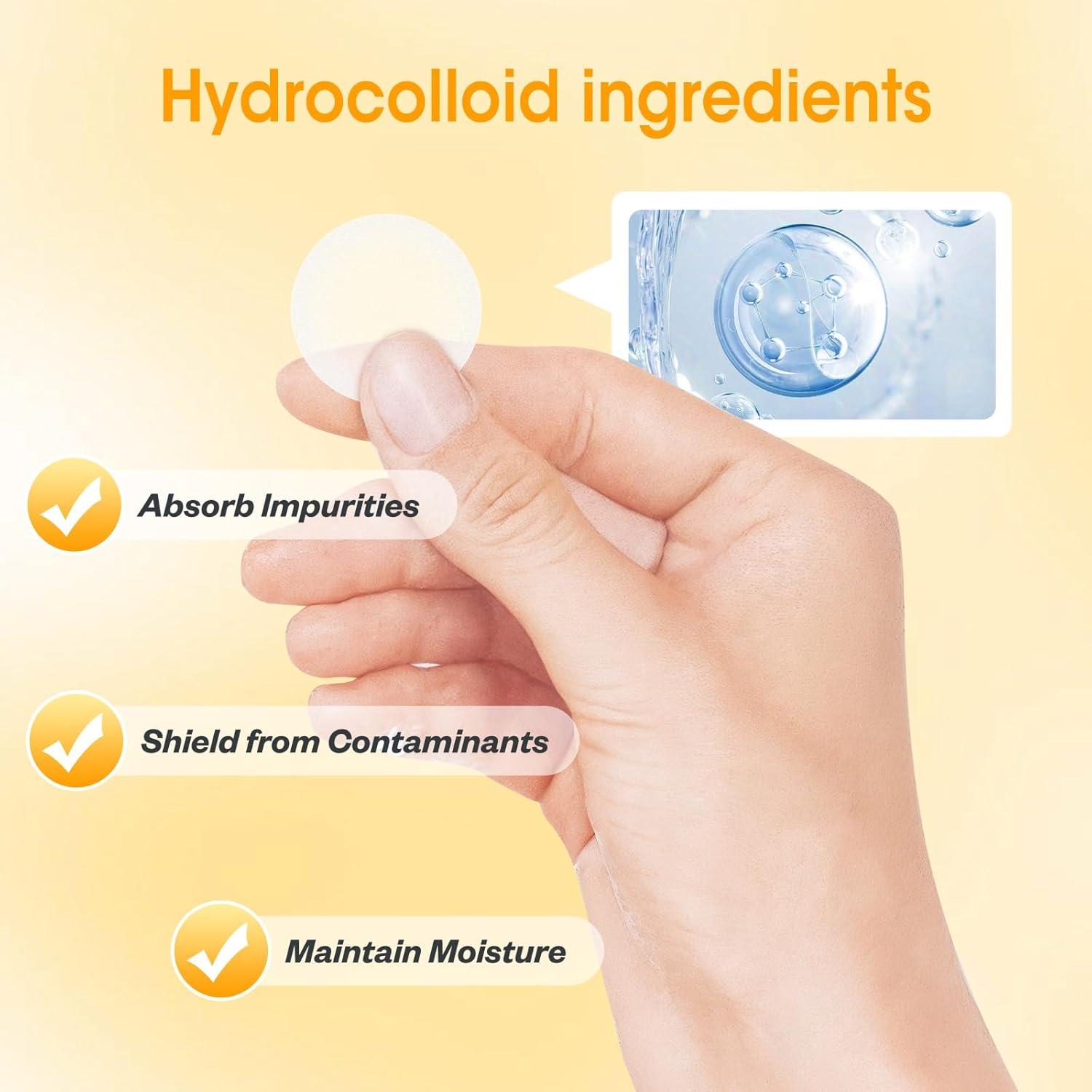 Parche Hidrocoloide para Granos JOLVKA - 368 Unidades, 5 Tamaños