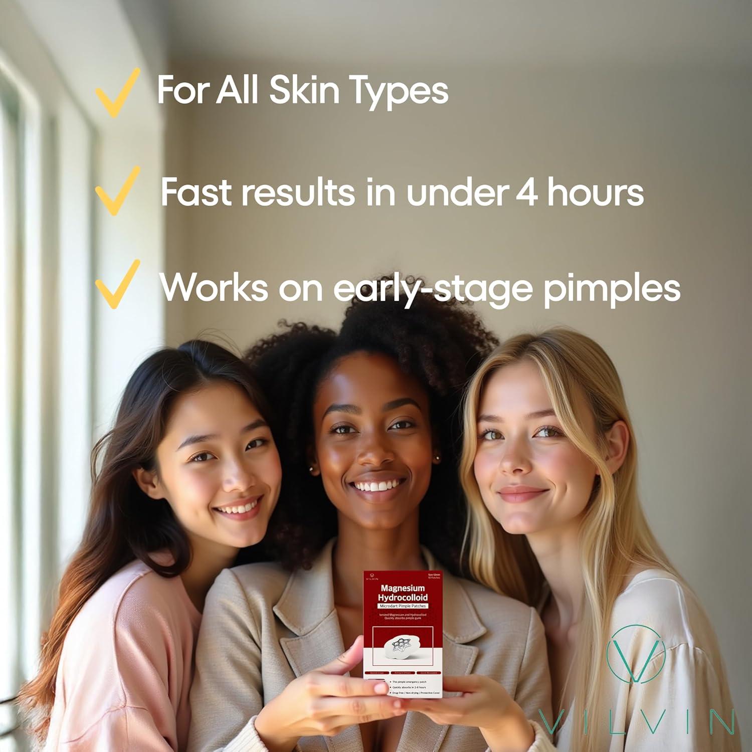 Parche de Microdart VILVIN para Acné - Cuidado de Piel Nocturno