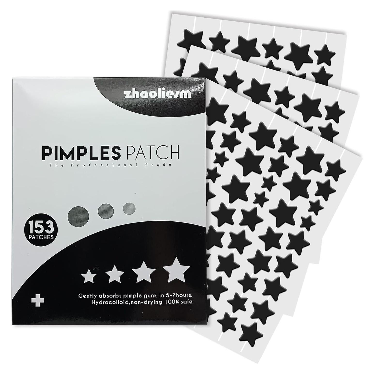Parches para Granos ZHAOLIESM Hidrocoloides Estrella 153 Unidades